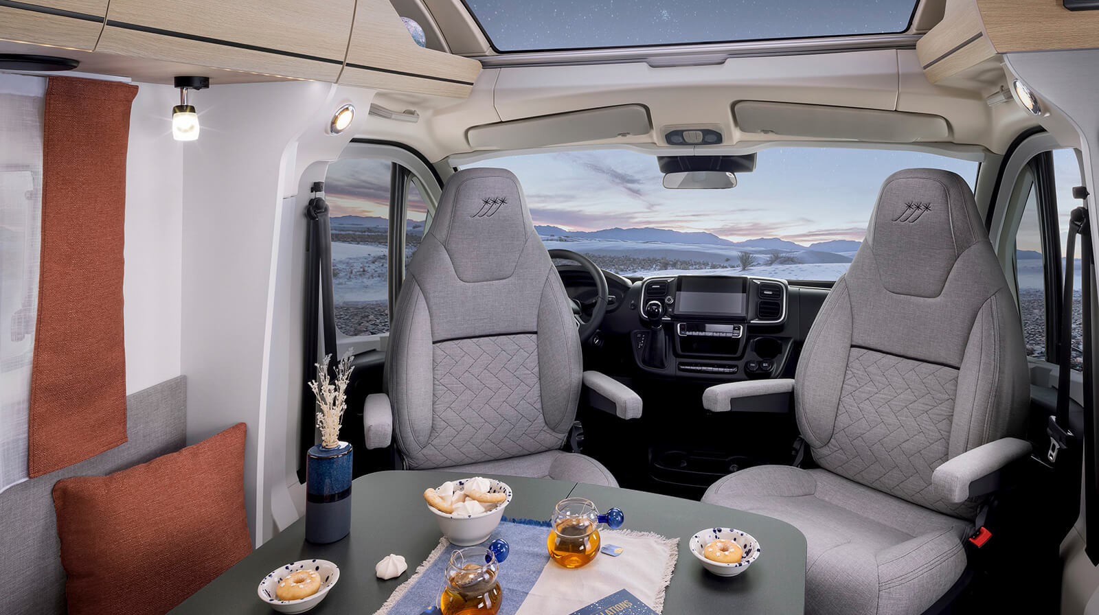 Interior photos RAPIDO Camper C55 NIGHT EDITION