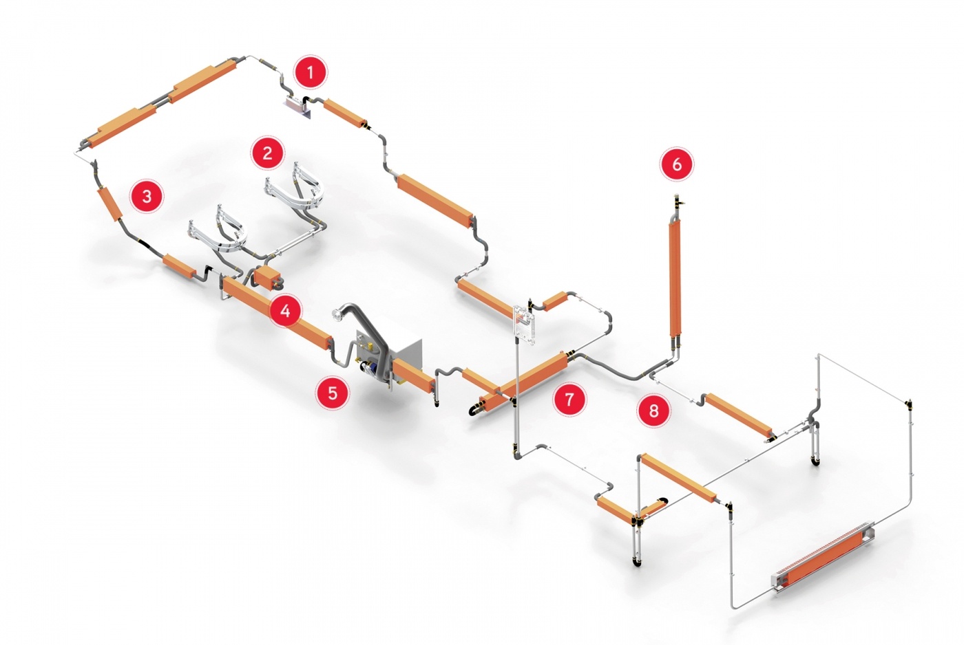 Verschillende schema's en uitrustingen afhankelijk van het model.