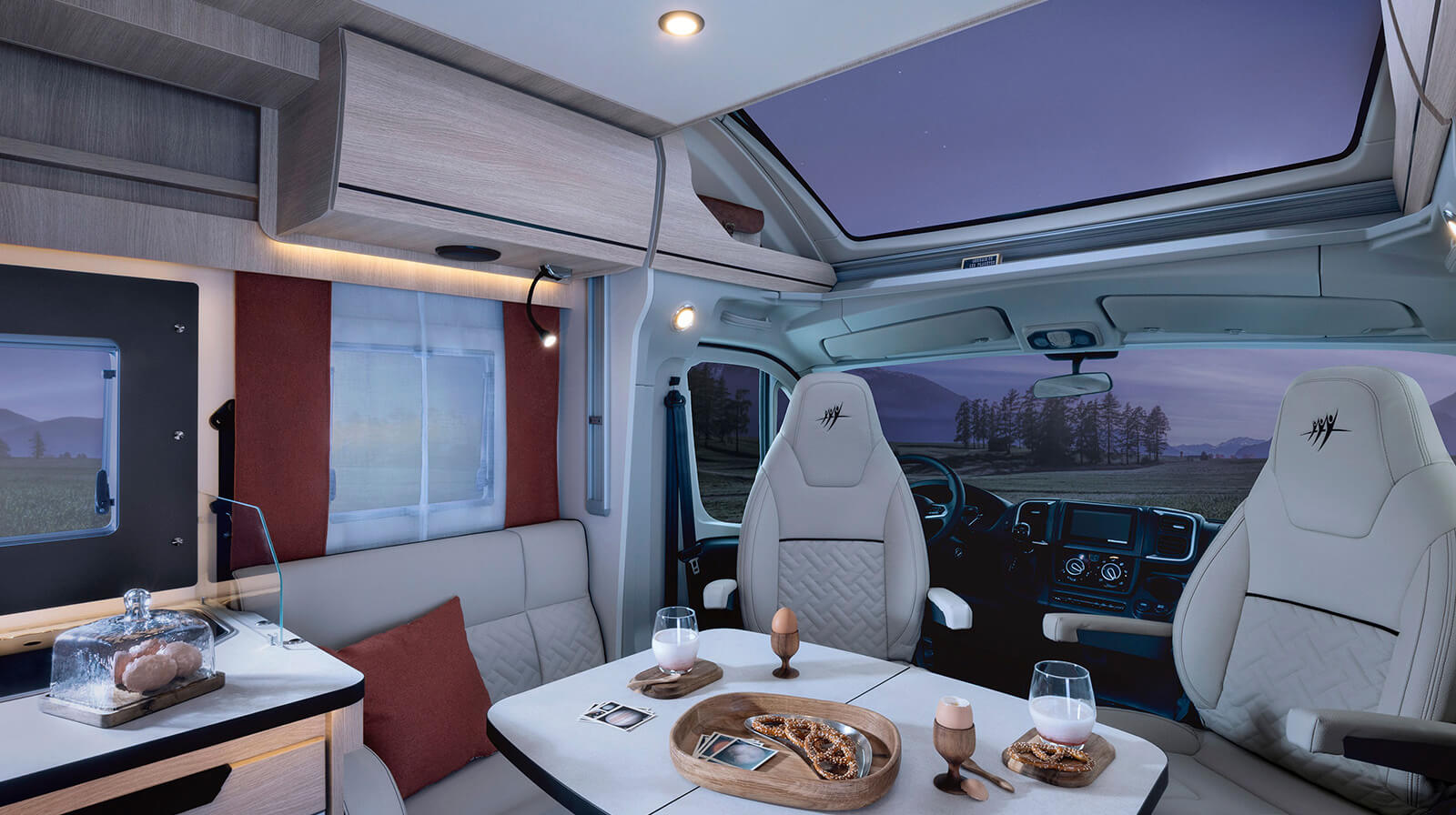 Interior photos RAPIDO Camper 686F