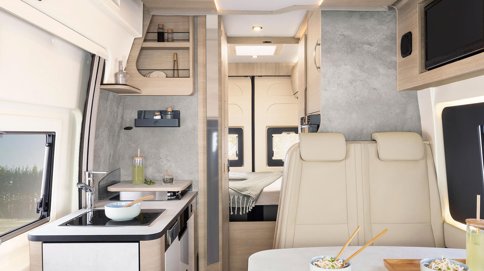 Interior photos RAPIDO Camper V65 XL