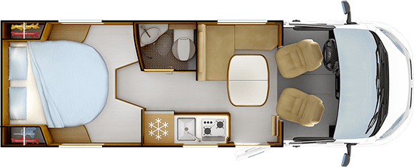 Implantation jour RAPIDO C50